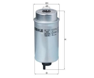 KC116 Фільтр палива (MAHLE)