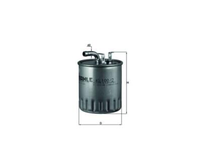 KL100/2 Фільтр палива (MAHLE)
