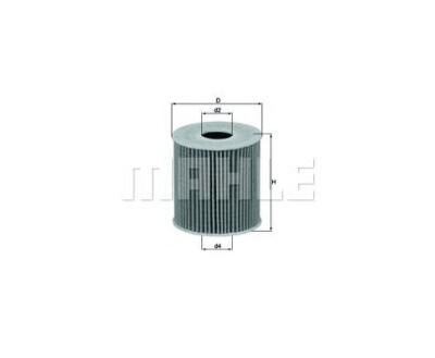 OX339/2D Фільтр масла (MAHLE)