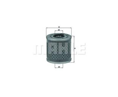 OX91D Фільтр масла (MAHLE)