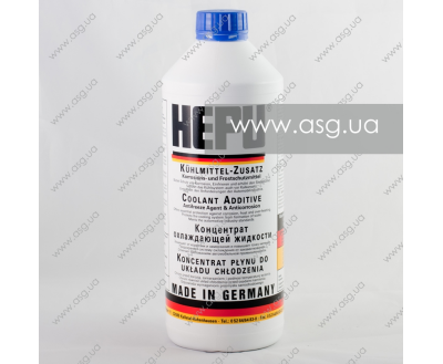 Концентрат охолоджуючої рідини HEPU P999 1.5L (синій) x12