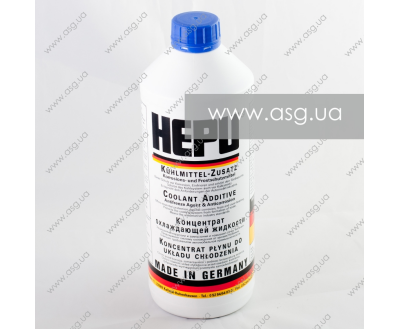 Концентрат охолоджуючої рідини HEPU P999 1.5L (синій) x12