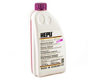 Концентрат охолоджуючої рідини HEPU P999 G12plus 1.5L (фіолетовий) x12