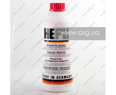 Концентрат охолоджуючої рідини HEPU P999 G12 (червоний) 1,5 л