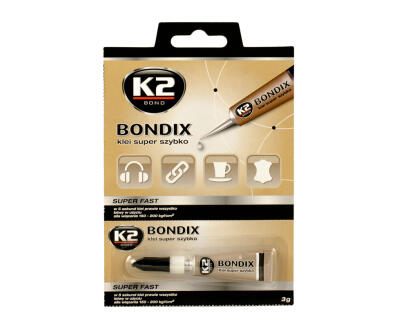 K2 BONDIX SUPER FAST 3g. Суперклей 5сек.х12