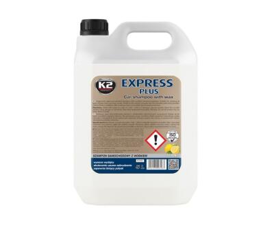 K2 EXPRESS PLUS 5L Шампунь з воском (білий)