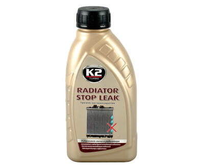 Рідкий герметик для радіатора K2 RADIATOR STOP LEAK 400мл