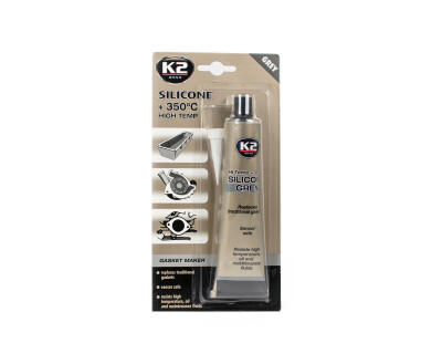 K2 SIL GREY (GREY SILICON +350С) 85g Силікон герметик (сірий)