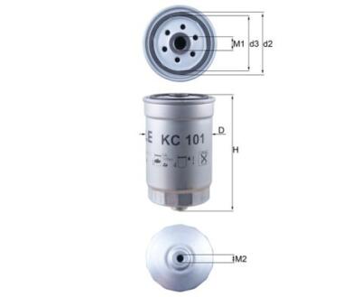 KC101 Фільтр палива (KNECHT)
