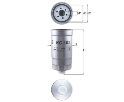 KC103 Фільтр палива (KNECHT)
