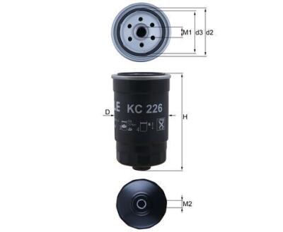 KC226 Фільтр палива (KNECHT)