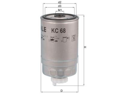 KC68 Фільтр палива (KNECHT)
