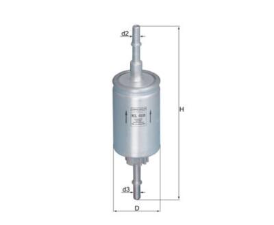 KL458 Фільтр палива (KNECHT)