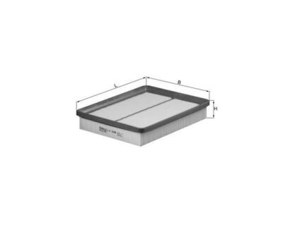 LX1039 Фільтр повітря (KNECHT)