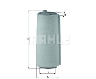 LX823 Фільтр повітря (KNECHT)