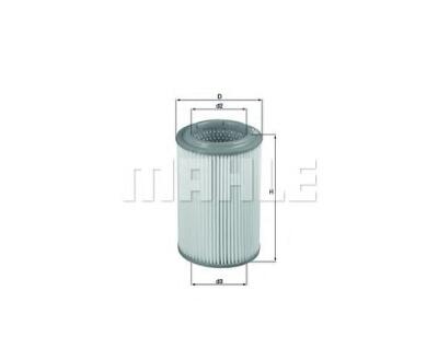 LX2689 Фільтр повітря (KNECHT)