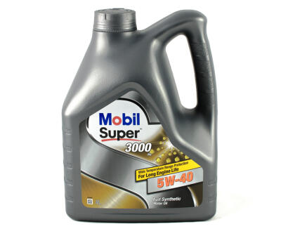 Mobil Super 3000 X1 5W40 4L (x4), олива моторна