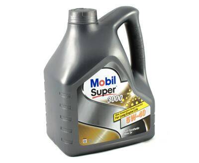 Mobil Super 3000 X1 5W40 4L (x4), олива моторна