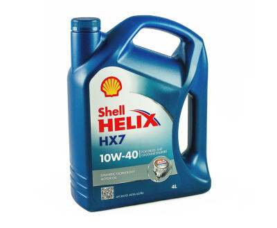 SHELL Helix HX7 10W-40, 4L (x4) олива моторна