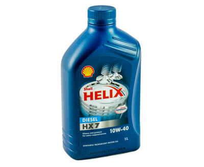 SHELL Helix HX7 Diesel 10W-40, 1L (x12) олива моторна