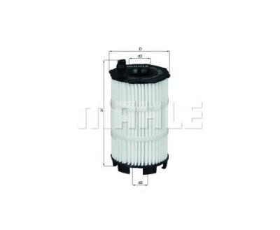 OX350/4D Фільтр масла (KNECHT)