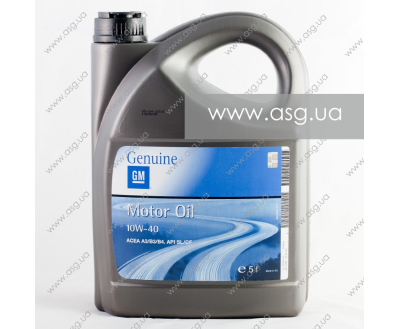 Олива моторна GM 10W-40  5л.