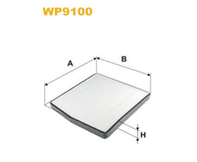 WP9100   (1126)  WIX Фільтр салону