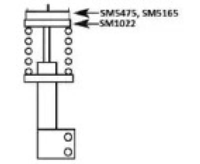 SM5475 KYB - Опора стійки амортизатора