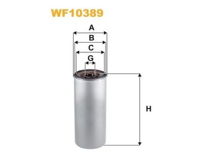 WF10389   (964/2) WIX Фільтр палива