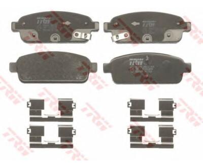 GDB1844  TRW - Гальмівні колодки до дисків