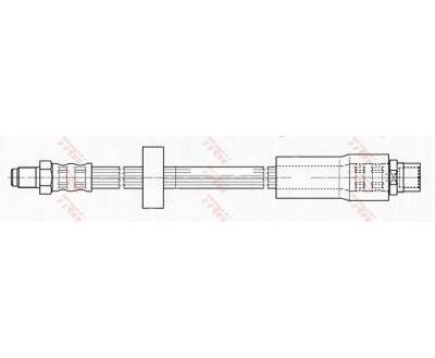 PHB601 TRW - Гальмівний шланг
