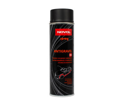 Антигравійне покриття чорне  SPRAY ANTIGRAVEL MS BLACK  0,50л x6