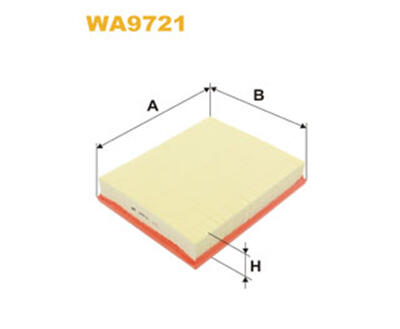 WA9721 (004/5) WIX Фільтр повітря