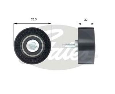 T42201 (7786-21573)  Обвідний ролик ременя ГРМ GATES POWERGRIP IDLER