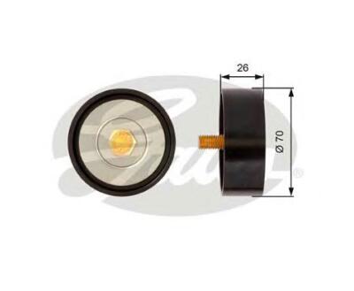 T36307 (7803-21407)  Обвідний ролик GATES DRIVEALIGN MV IDLER