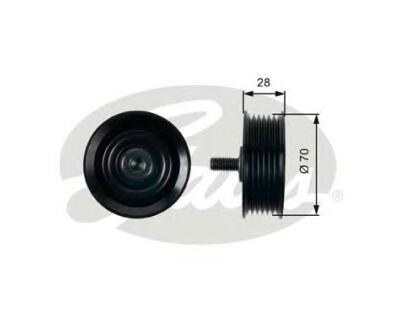 T36410 (7803-21510)  Обвідний ролик GATES DRIVEALIGN MV IDLER