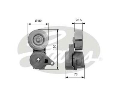 T38413 (7808-21313)  Механізм натягу ременя GATES DRIVEALIGN MV TENS