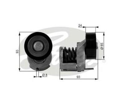 T38439 (7808-21339)  Механізм натягу ременя GATES DRIVEALIGN MV TENS