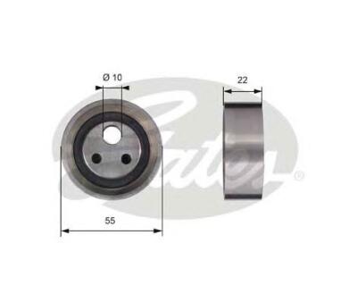 T41155 (7786-21197)  Натяжний ролик ременя ГРМ GATES POWERGRIP TENSIONER