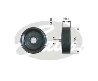 T36419 (7803-21519)  Обвідний ролик GATES DRIVEALIGN MV IDLER