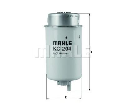 KC204 Фільтр палива (KNECHT)