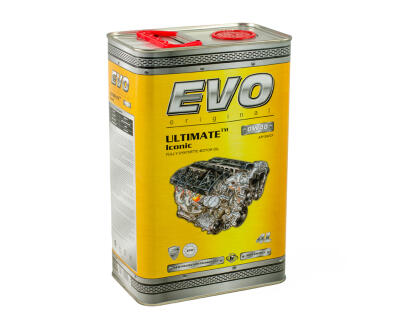 Олива моторна EVO ULTIMATE Iconic 0W40  4л.