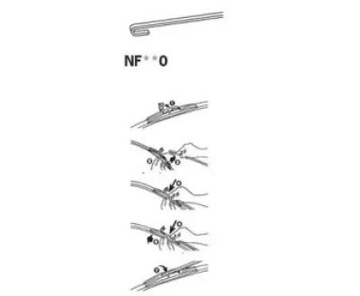 NF600 (TRICO)  Щітка склоочисника Neoform
