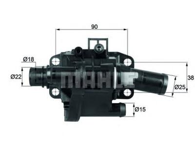 TH4183 Mahle - Термостат
