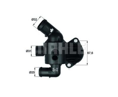 TI1587  Mahle - Термостат