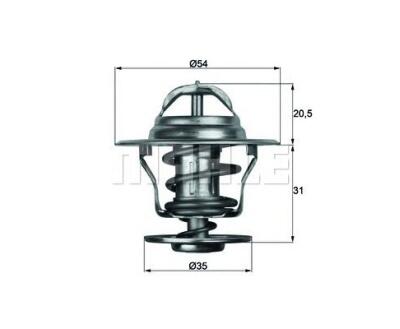 TX1387D  Mahle - Термостат