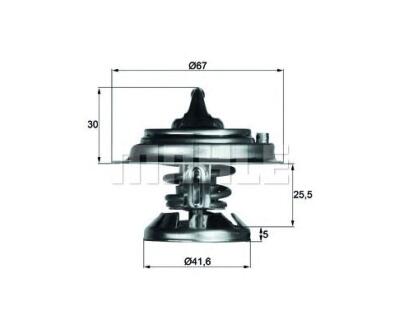TX2985D  Mahle - Термостат