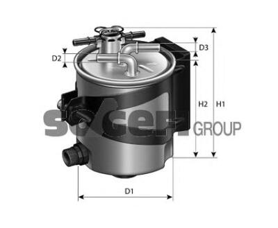 FCS750 Фільтр палива (PURFLUX)