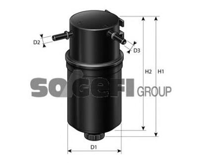 FCS804 Фільтр палива (PURFLUX)