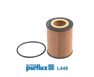 L449 Фільтр масла (PURFLUX)